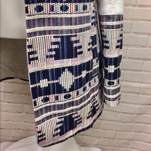 Anthropology Elevenses Aztec Print Jacket, S - Picture 2 of 6